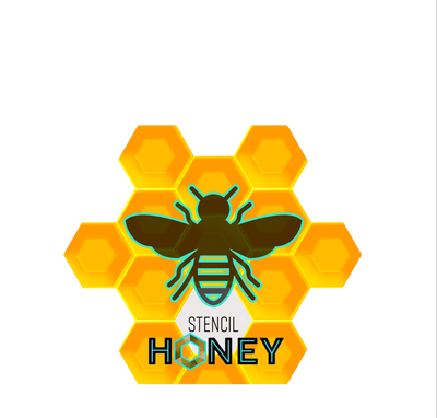 Stencil Honey 8oz