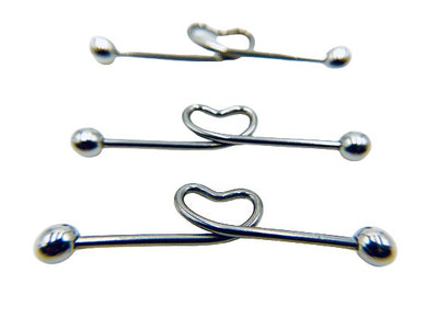 Industrial Barbell Heart 38mm